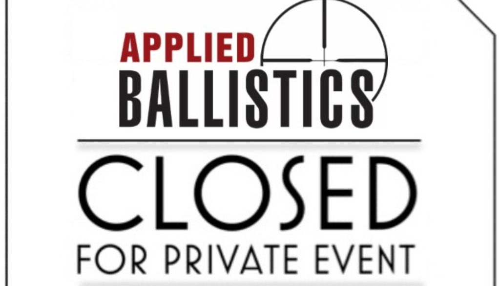 Closed-for-Private-Event